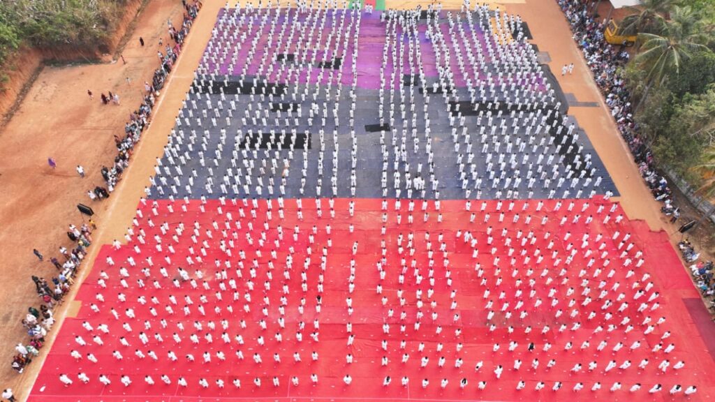 Largest Karate Display Record