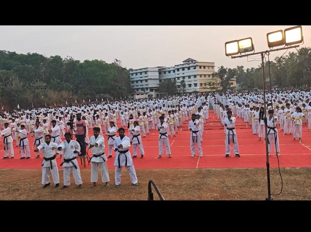 Largest Karate Display Record